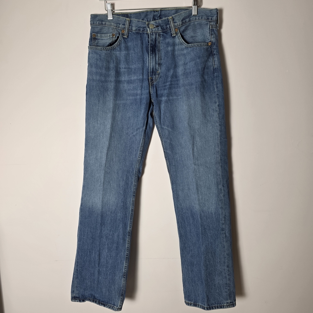 Levi’s 559 Relaxed Straight Jeans Mens 34x32 Medium Wash Classic Fit Dad Jeans
